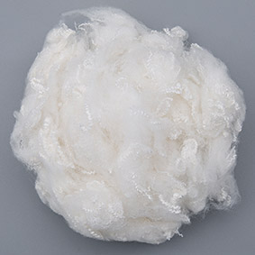 Spundet fibre